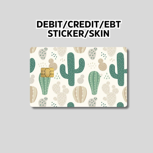 Western Credit card sticker, Funny Credit Card Skin, Card Wrap Sticker, Mom Gift, Debit card skin, debit card sticker,  plant lady sticker